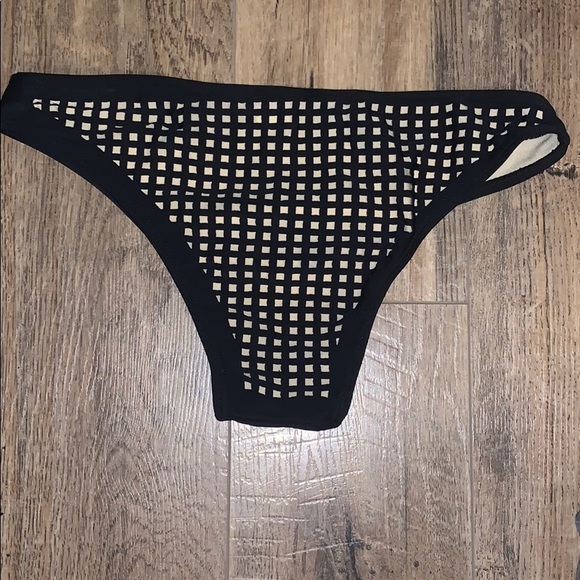 Black and Beige Bikini Set - Picture 3 of 4